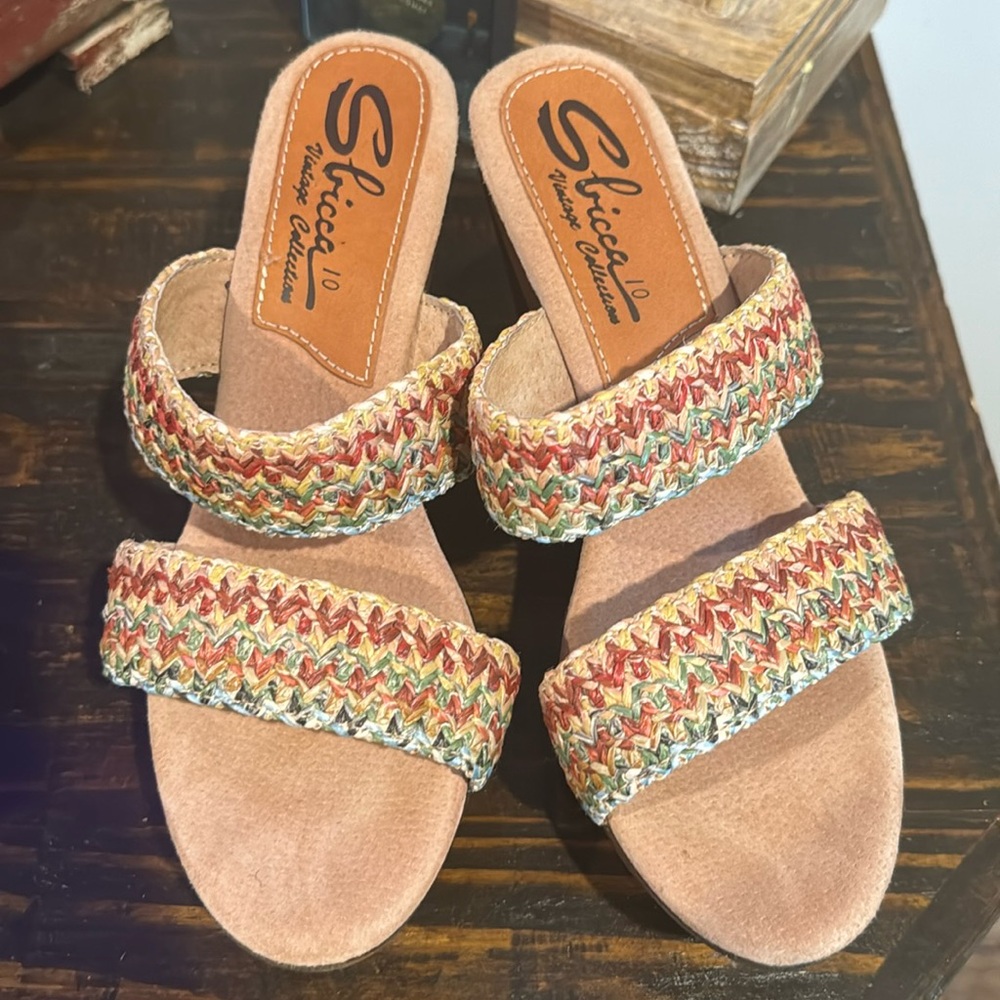 Sbricca Vintage Collection Sandals Size 10